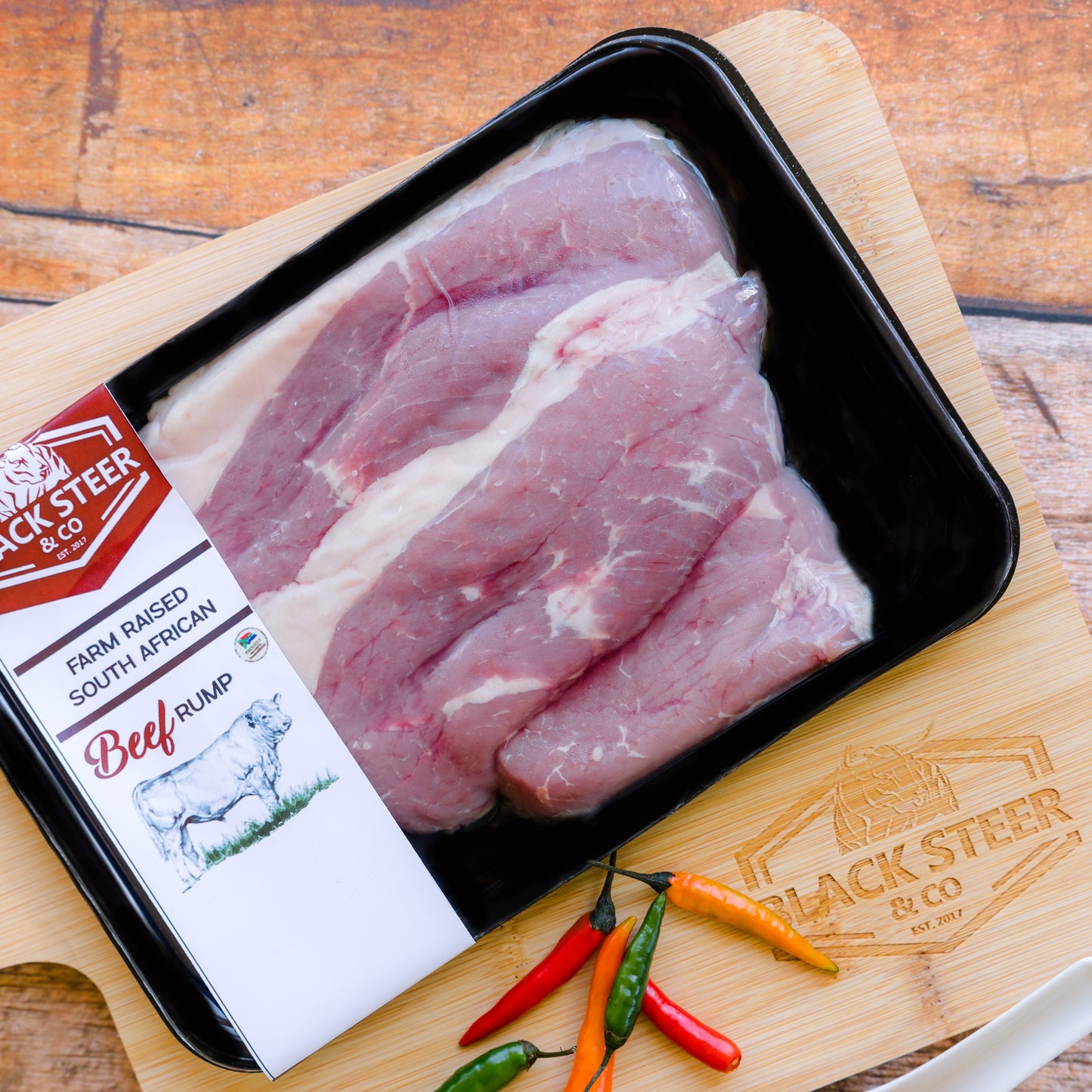 Black Steer & Co - A Grade Rump Steak