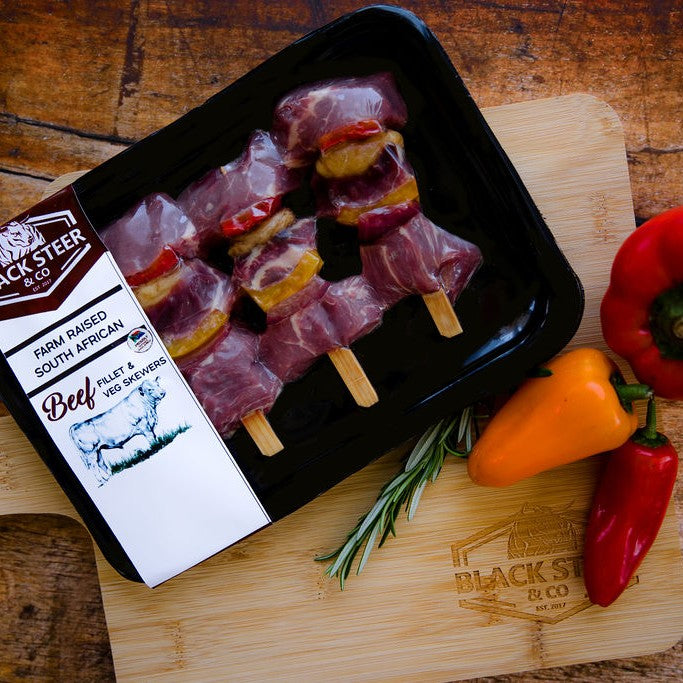 A Grade Fillet & Veg Skewers
