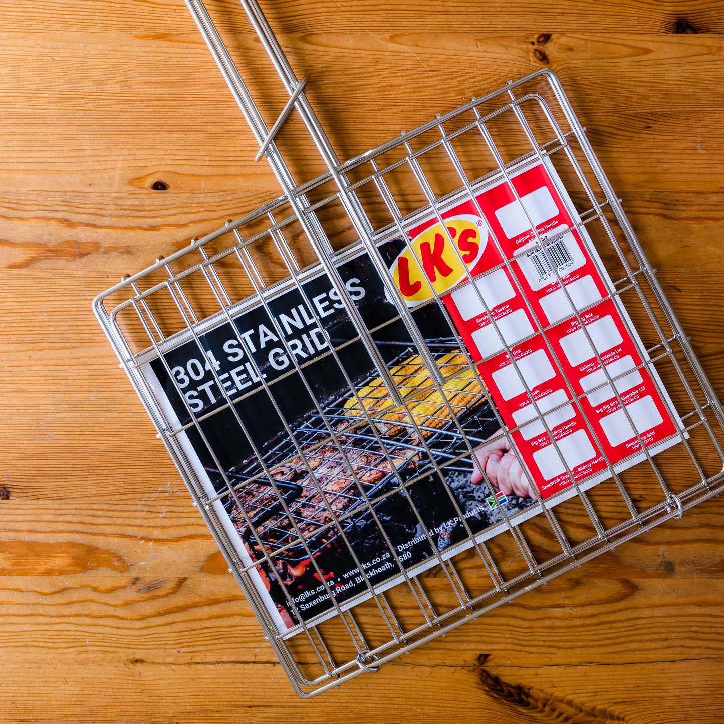 LK's Stainless Steel Braai Grid