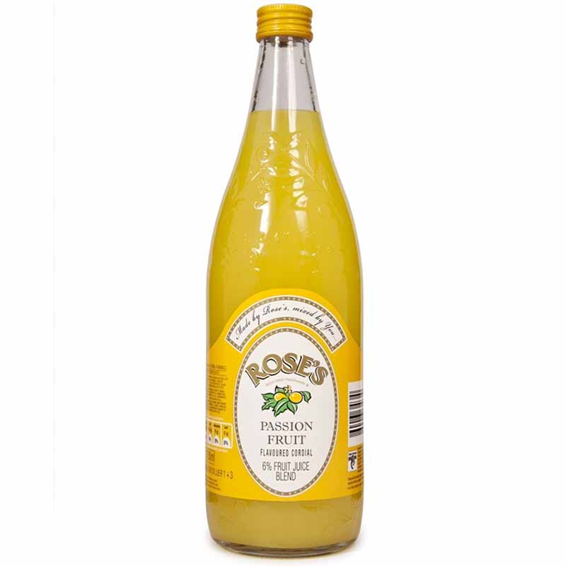 Rose's Passion Fruit Cordial