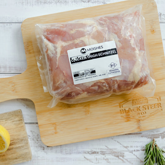 Kosher Chicken Thigh Schnitzel