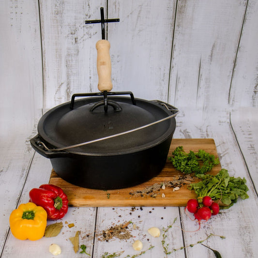 LK's Cast Iron Bake Pot