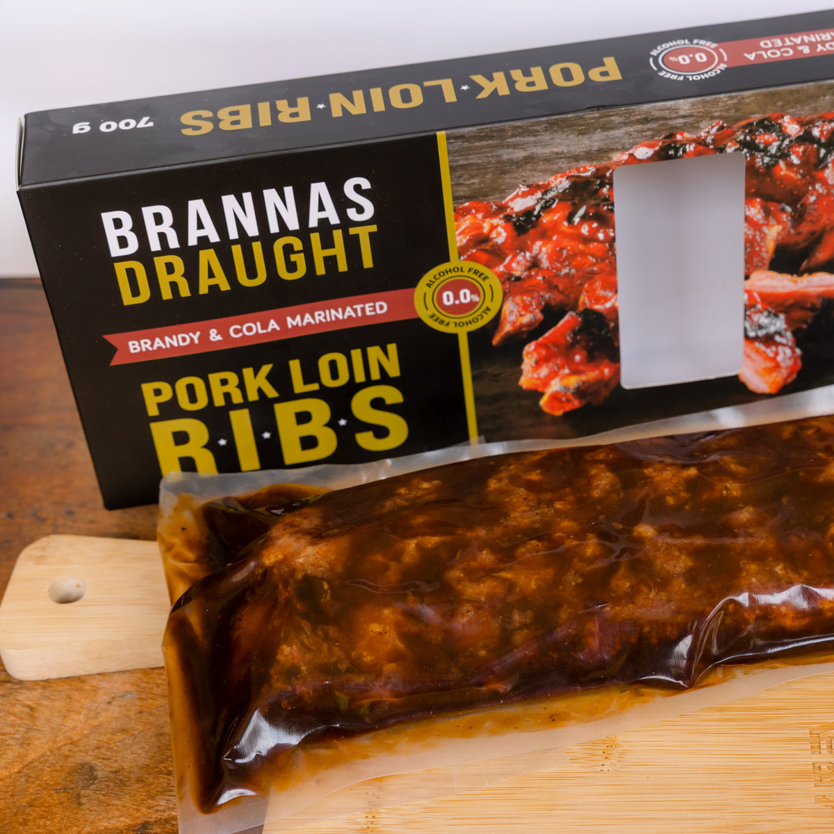 Brandy & Cola Pork Loin Ribs